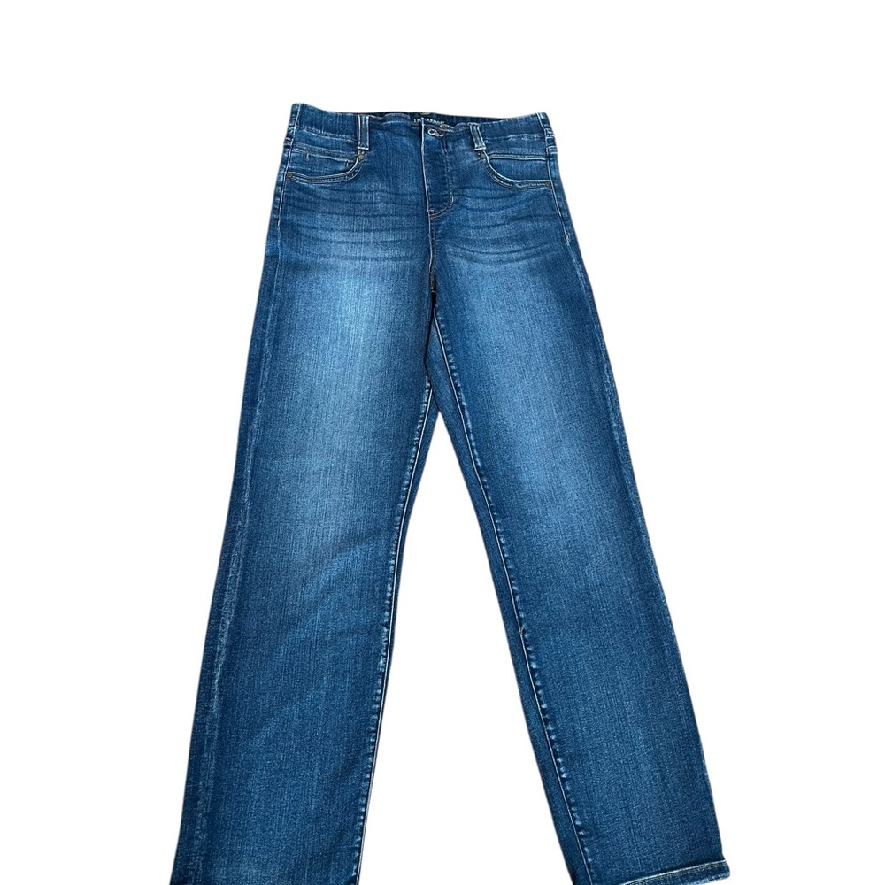 Liverpool Lightweight Ankle Length Blue Jeans